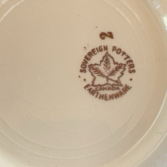 Set of 8 Vintage 5.5" Fruit/Dessert Bowls Monsoon Regency Earthen Sovereign CDA - Picture 4 of 4